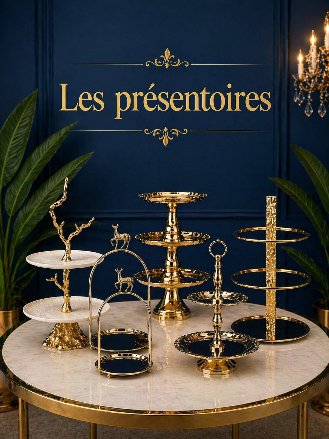 Les présentoirs