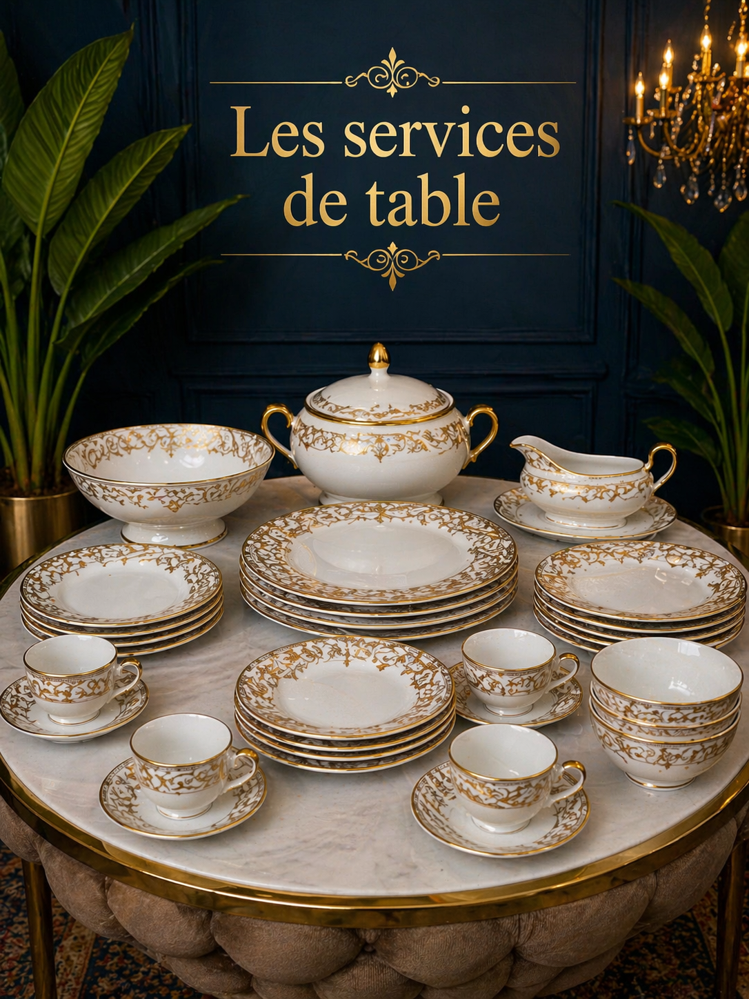 Les services de table