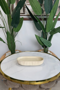 plateau décoratif bateau biege