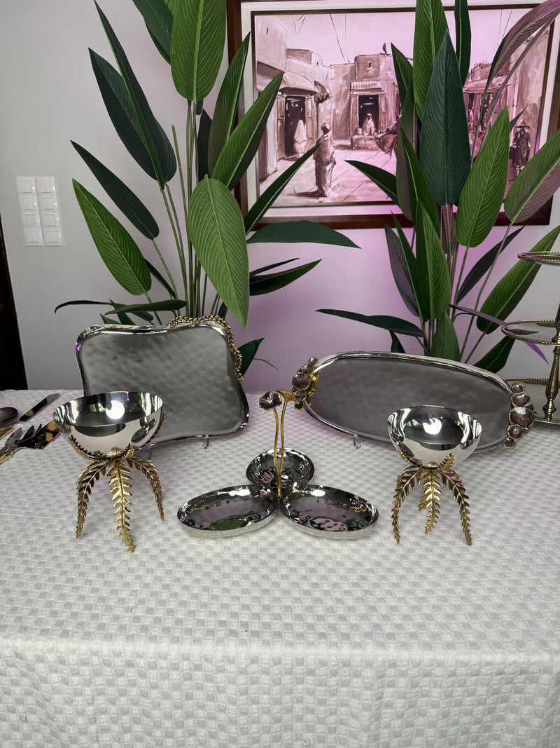 Pack Argenté Feuillage Doré ✨