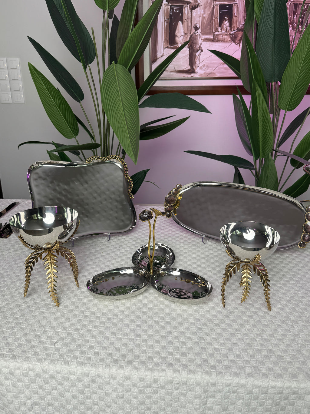 Pack Argenté Feuillage Doré ✨