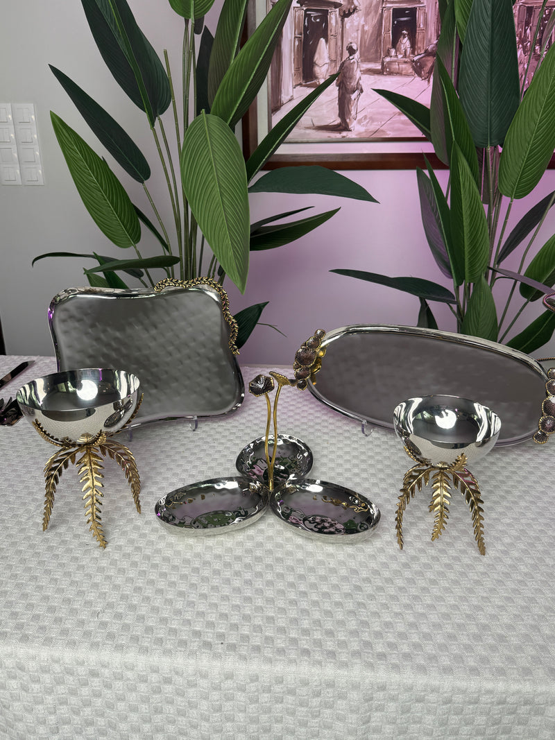 Pack Argenté Feuillage Doré ✨