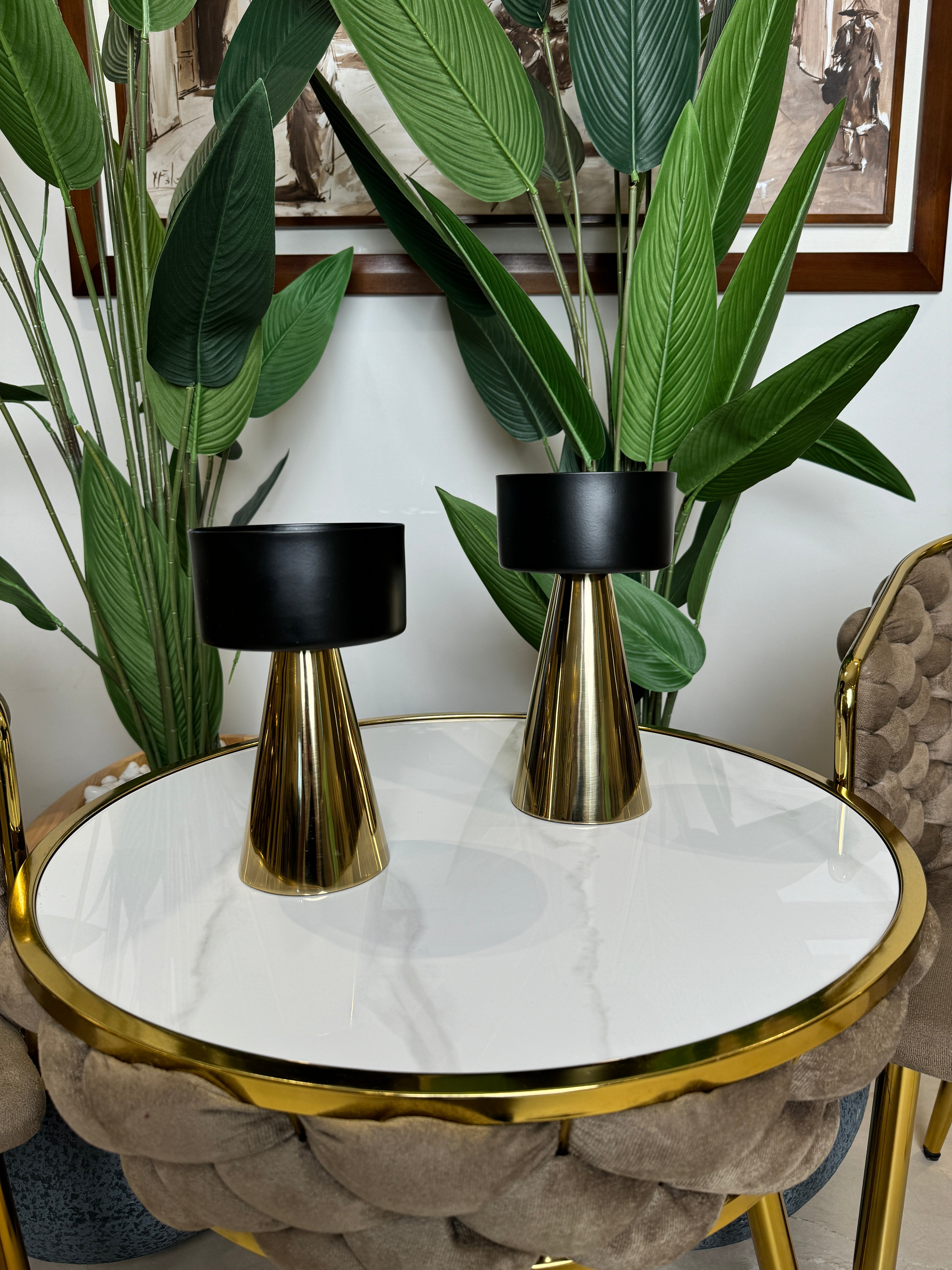 Gala en Noire et dorée