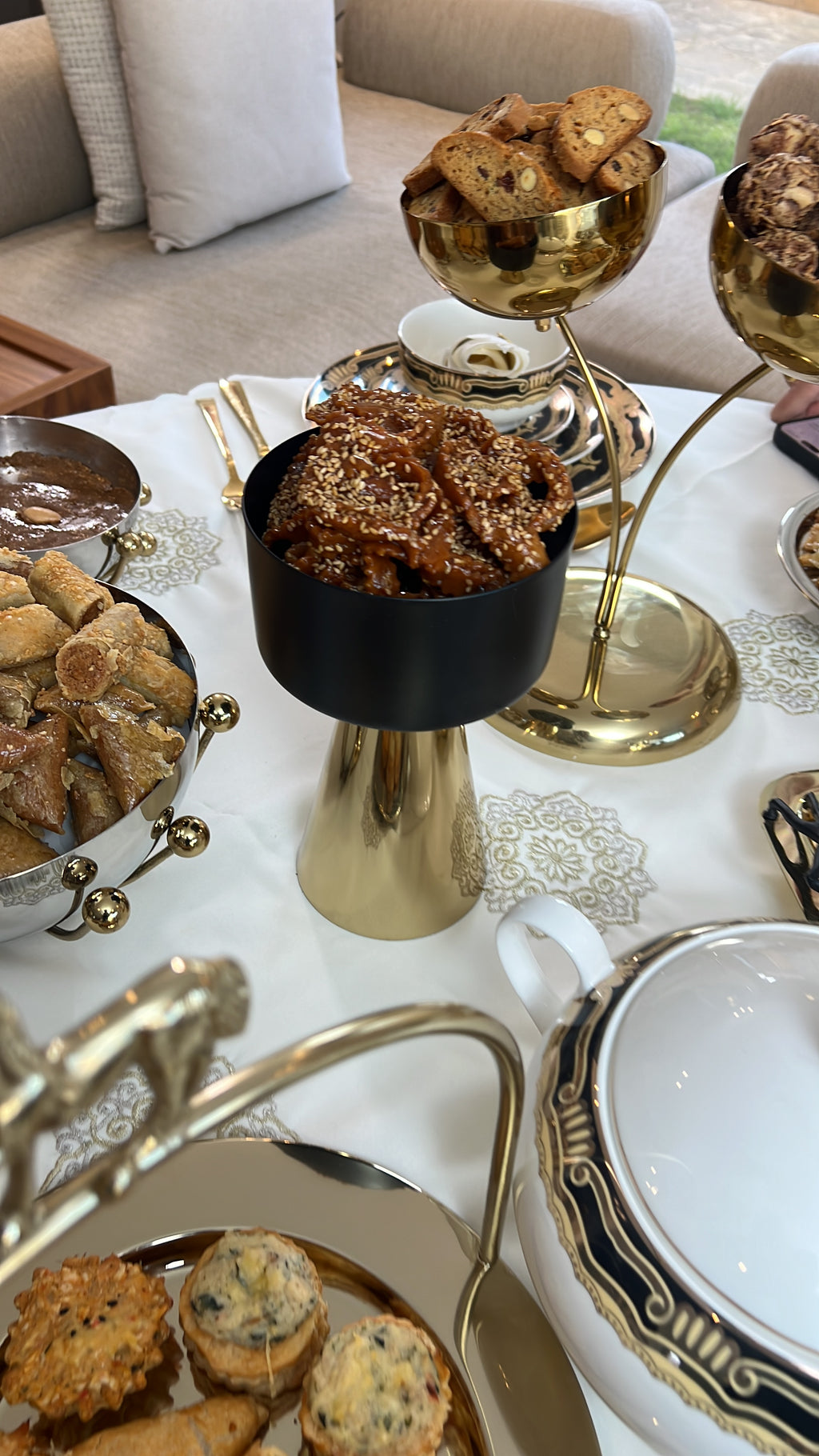 Ensemble Gala en Noire et dorée