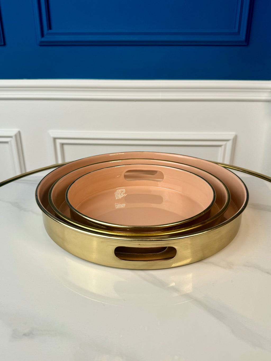 Plateau Luxe Blush & Gold