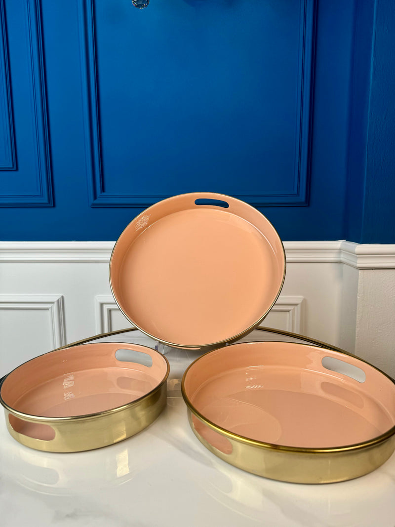 Plateau Luxe Blush & Gold