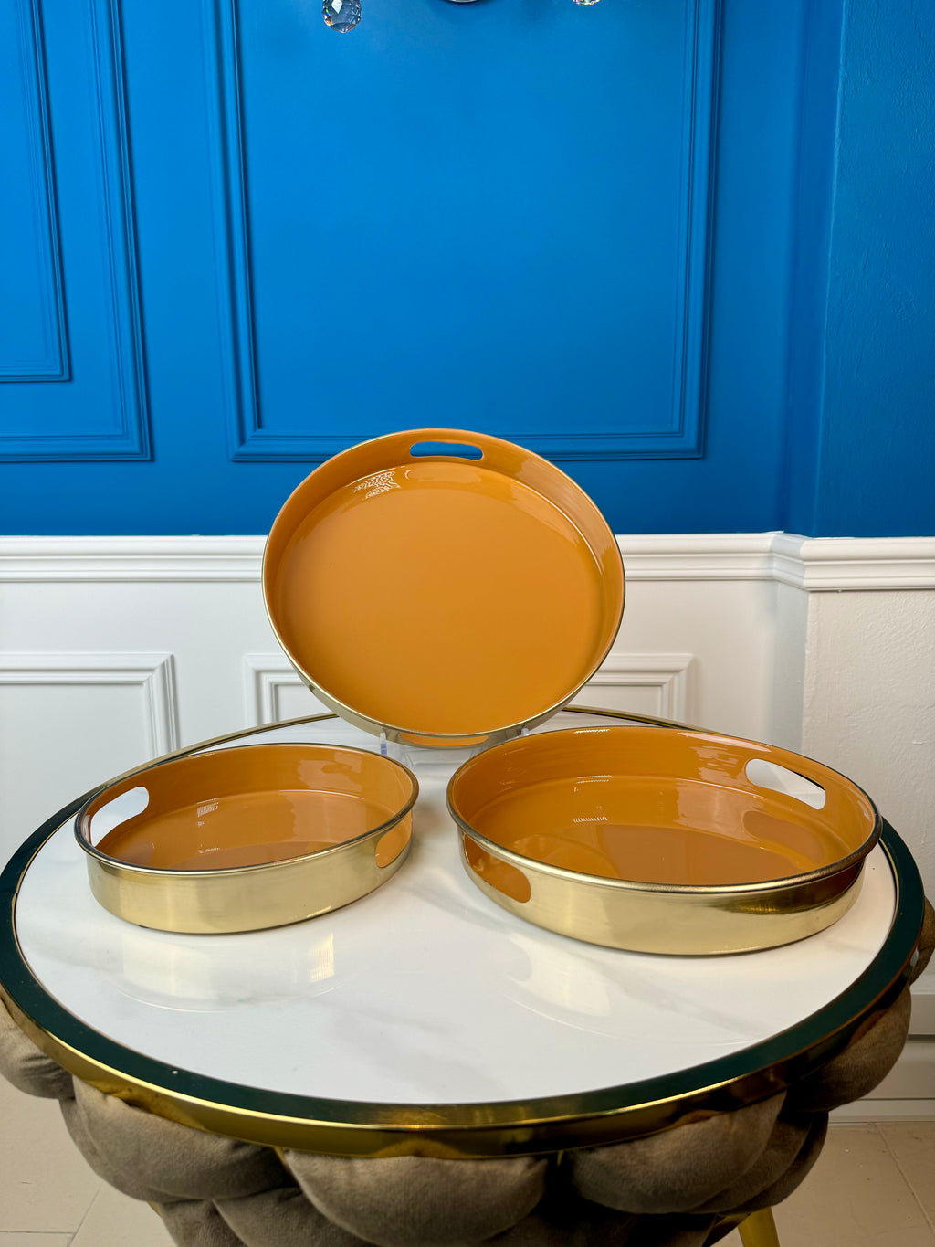 Plateau Luxe Blush & Gold