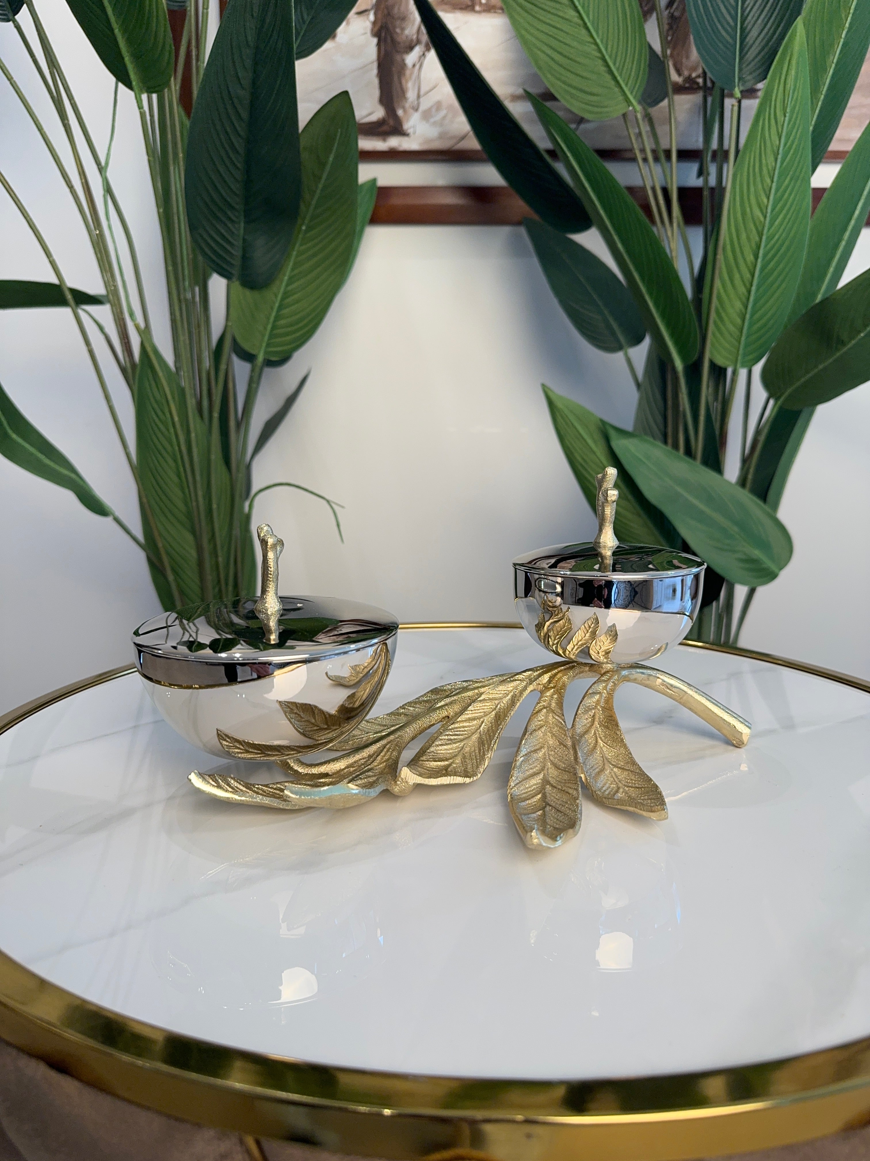 Pack collection Impériale en feuillage chromé (7 models )