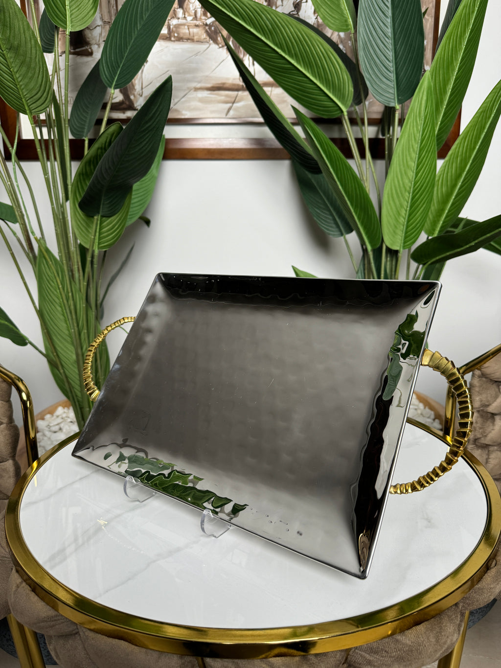 Plateau British Crown Chrome 🇬🇧👑