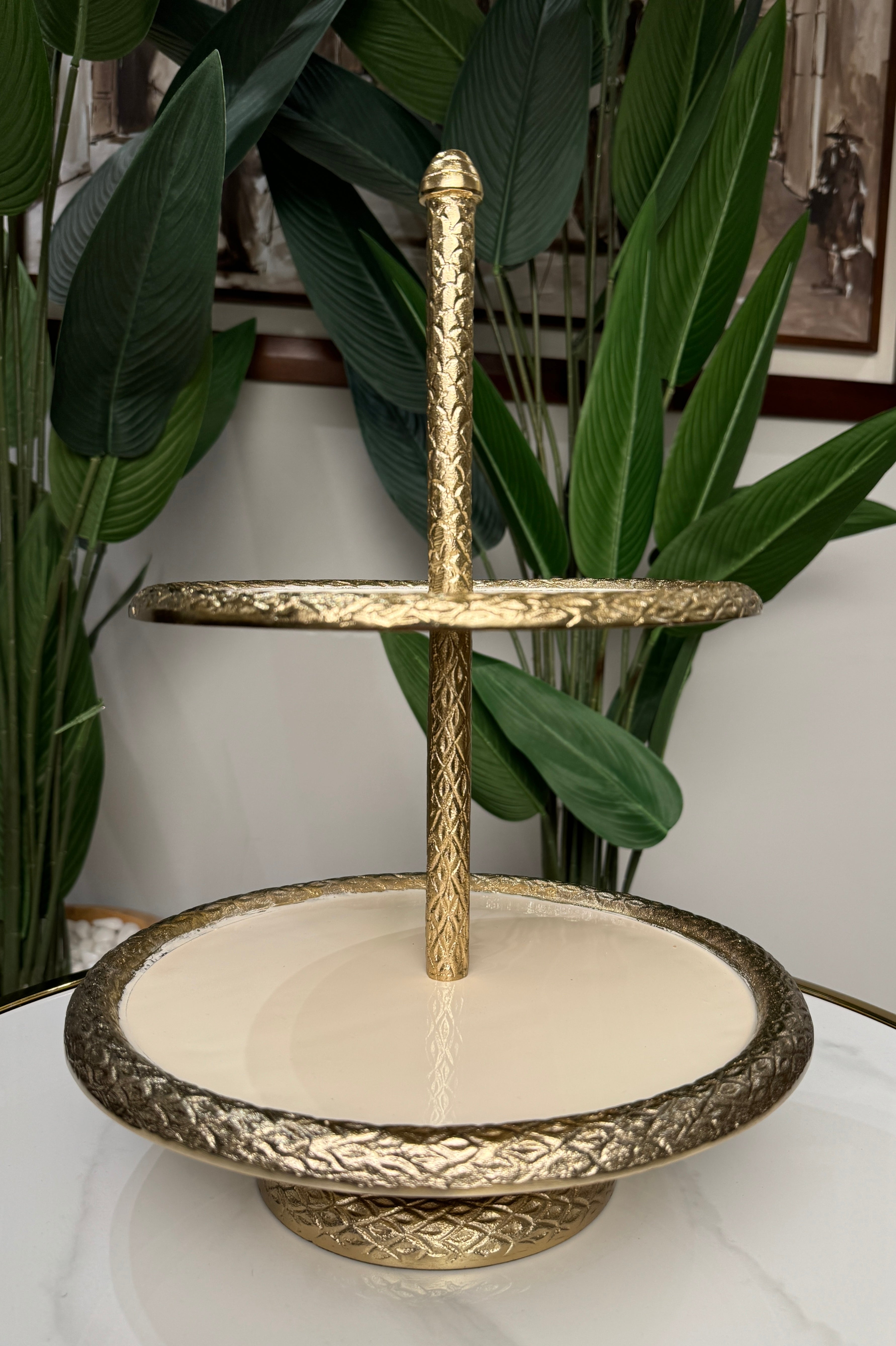 Pack de 3 présentoirs en métal