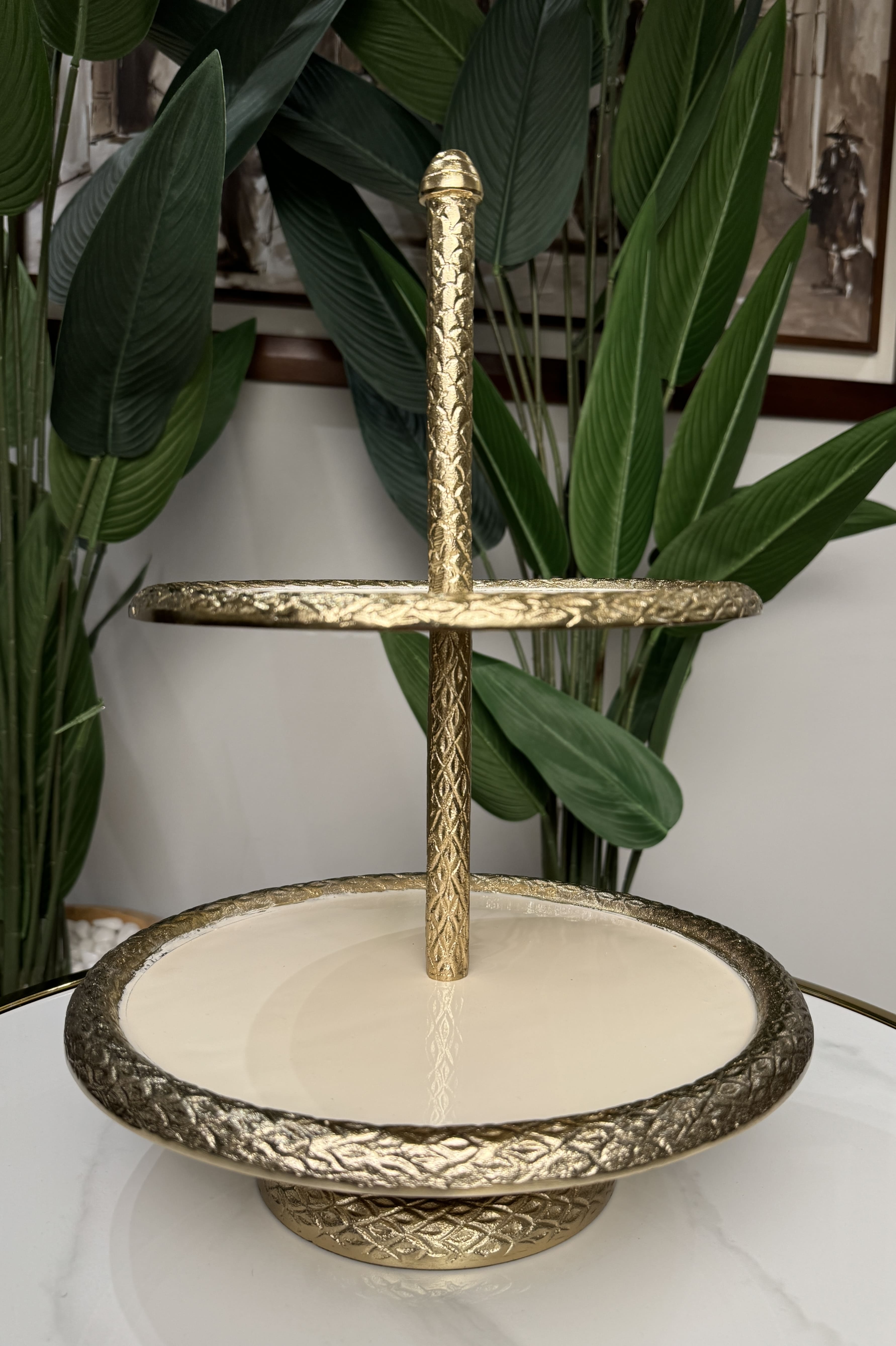 Pack de 3 présentoirs en métal