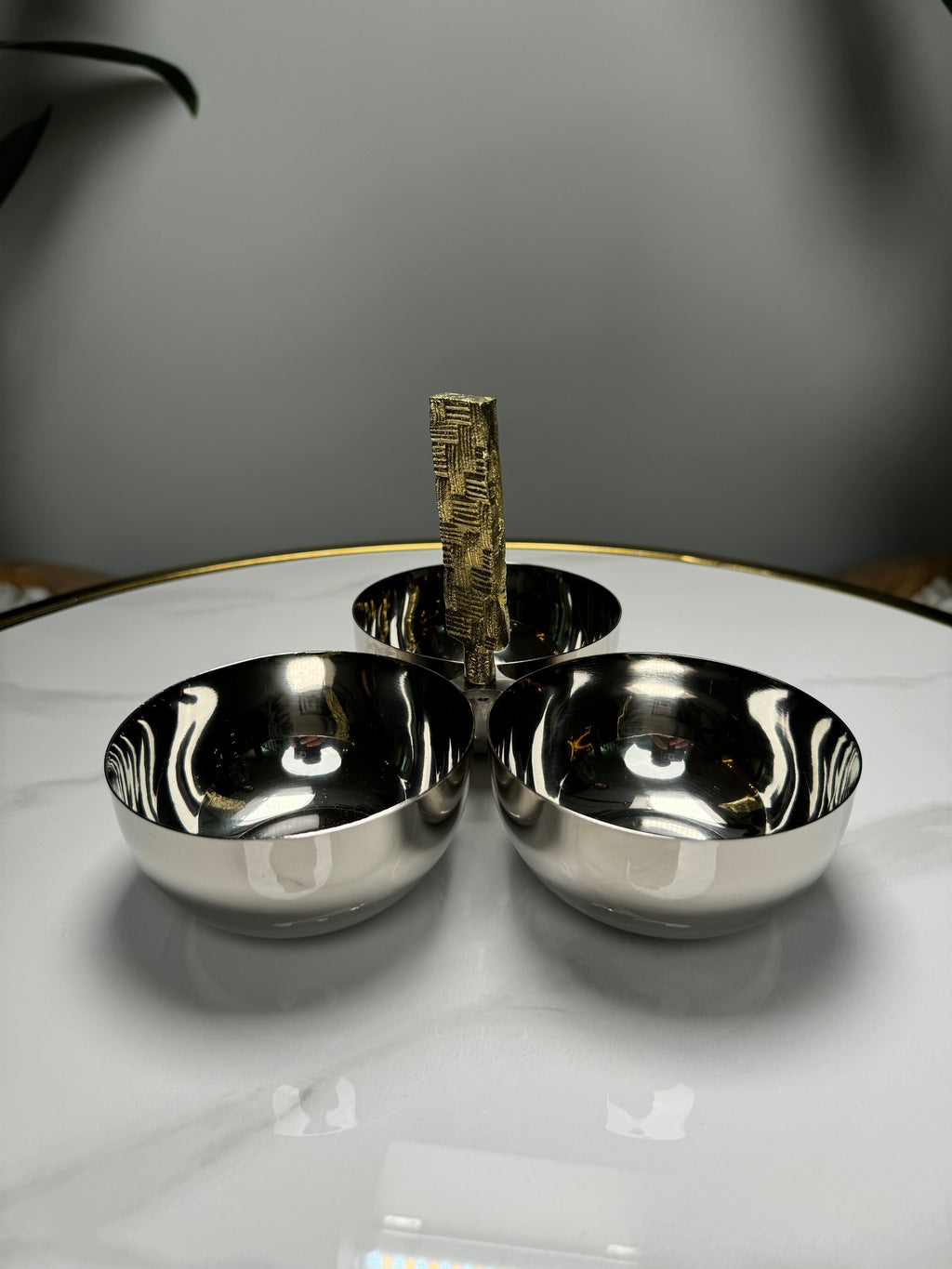 Trio Bols Silver