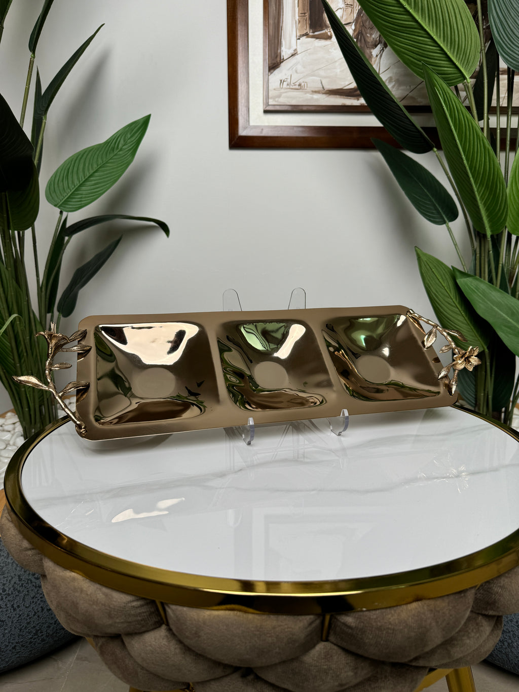 Plateau Bronze Trio